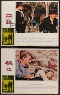 4r0614 RIO LOBO 3 LCs 1971 John Wayne, Jennifer O'Neill, directed by Howard Hawks!