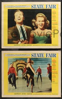 4r0496 STATE FAIR 5 LCs 1962 Pat Boone, Ann-Margret, Pamela Tiffin, Rodgers & Hammerstein musical!