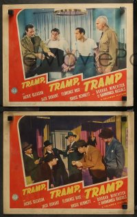 4r0402 TRAMP, TRAMP, TRAMP 7 LCs 1942 early Jackie Gleason, WWII, they're too screwy for the service!