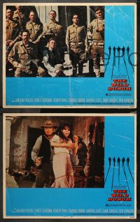 4r0565 WILD BUNCH 4 LCs 1969 Sam Peckinpah cowboy classic, William Holden & Ernest Borgnine!