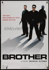 4s0370 BROTHER Belgian 2001 Beat Takeshi Kitano is the man who knows his fate, Japanese Yakuza!