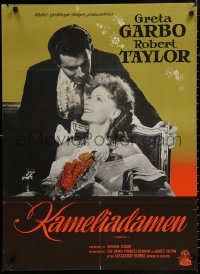 4s0464 CAMILLE Danish R1950s different image of pretty Greta Garbo, young Robert Taylor!