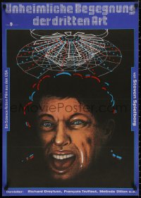 4s0363 CLOSE ENCOUNTERS OF THE THIRD KIND East German 23x32 1984 Spielberg sci-fi classic!