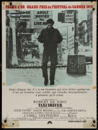 4s0616 TAXI DRIVER French 24x31 1976 Robert De Niro walking in NYC Times Square, Martin Scorsese!