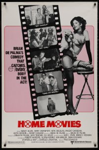 4s0963 HOME MOVIES 1sh 1980 Brian De Palma, super sexy Nancy Allen in lingerie!