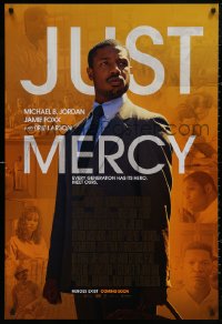 4s0995 JUST MERCY int'l advance DS 1sh 2019 every generation has its hero, meet ours, Michael Jordan!