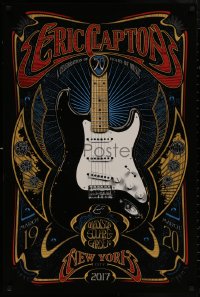 4s0079 ERIC CLAPTON signed #772/900 24x36 art print 1977 by Adam Pobiak, cool guitar, Artist Edition!