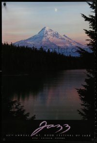 4s0207 MT. HOOD JAZZ FESTIVAL 24x36 music poster 1996 image by Ron Snowden & Ron Keebler!