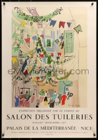 4s0248 SALON DES TUILERIES 20x29 French museum/art exhibition 1957 colorful art by Raoul Dufy!