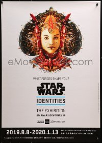 4s0222 STAR WARS IDENTITIES 20x29 Japanese museum/art exhibition 2012 great close-up art of Queen Amidala!