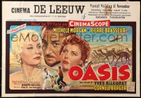4t0273 OASIS Belgian 1956 sexy Michele Morgan, Pierre Brasseur, directed by Yves Allegret!