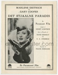4t0717 DESIRE Danish program 1936 sexy jewel thief Marlene Dietrich & Gary Cooper, different images!