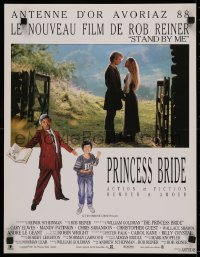 4t0140 PRINCESS BRIDE French 16x21 1988 Rob Reiner fantasy classic as real as the feelings you feel!