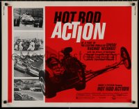 4t0594 HOT ROD ACTION 1/2sh 1969 exciting world of speed, drag racing & records, cool car images!