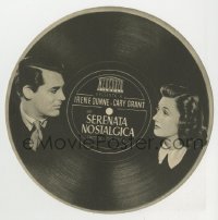 4t1050 PENNY SERENADE die-cut Spanish herald 1943 Cary Grant, Irene Dunne, different record design!