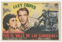 4t1094 STORY OF DR. WASSELL Spanish herald 1945 Gary Cooper, Laraine Day, Cecil B. DeMille, different