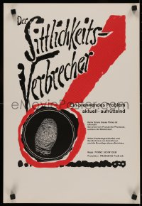4t0017 MOLESTERS Swiss 1964 bizarre Swiss pseudo-documentary about child molesters!