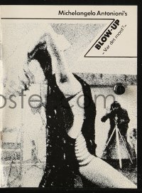 4t0687 BLOW-UP Danish program 1967 Antonioni, David Hemmings, sexy Verushka, Vanessa Redgrave!