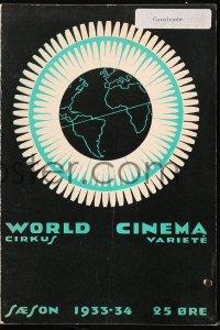4t0698 CAVALCADE Danish program 1933 Wynyard, Noel Coward, Best Picture & Best Director winner!