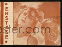 4t0727 ECSTASY Danish program 1933 Hedy Lamarr billed as Hedy Kiesler, ultra rare & different!