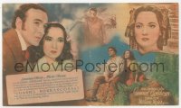 4t1146 WUTHERING HEIGHTS 4pg Spanish herald 1944 different images of Laurence Olivier & Merle Oberon!