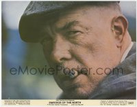 4w0507 EMPEROR OF THE NORTH POLE color 11x14 still 1973 best super close up of Lee Marvin with cigar!