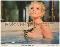 4w0853 VENGEANCE OF SHE color 11x14 still 1968 Hammer fantasy, sexy naked Olinka Berova bathing!