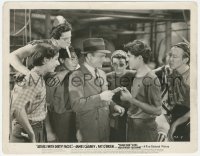 4w0966 ANGELS WITH DIRTY FACES 8x10.25 still 1938 James Cagney giving money to the Dead End Kids!