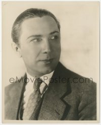 4w0996 BELA LUGOSI deluxe 8x10 still 1930s handsome young head & shoulders portrait in suit & tie!