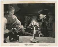 4w1032 BODY SNATCHER 8.25x10 still 1945 Boris Karloff drinking by fireplace, Robert Wise horror!