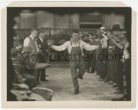 4w1050 BROKEN COMMANDMENTS 8x10.25 still 1919 ex-convict demonstrates his agility to men in bar!