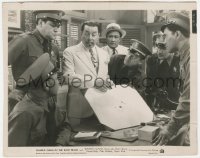 4w1075 CHARLIE CHAN AT THE RACE TRACK 8x10 still 1936 Asian detective Warner Oland shows evidence!