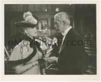 4w1093 CLIMAX 8.25x10 still 1944 close up of Boris Karloff giving pearls to Susanna Foster!