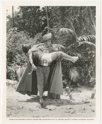 4w1096 COBRA WOMAN 8.25x10 still 1944 Lon Chaney Jr. rescues Sabu from cruel tree torture!