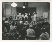 4w1102 COME BACK MISS PIPPS deluxe 8x10 still 1941 Spanky whips Darla in their classroom play!
