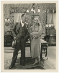 4w1110 CRASH 8x10.25 still 1928 sexy boss' wife Thelma Todd visited by young William Demarest!