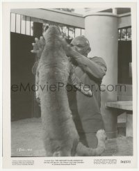 4w1112 CREATURE WALKS AMONG US 8.25x10 still 1956 close up of the monster attacked by mountain lion!