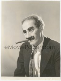 4w1123 DAY AT THE RACES 7.25x9.5 still 1937 great waist-high portrait of Groucho Marx with cigar!