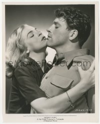 4w1133 DESERT FURY 8.25x10 still 1947 romantic c/u of Burt Lancaster & Lizabeth Scott by Fraker!