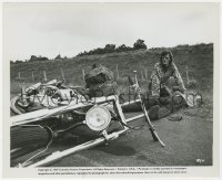 4w1177 EASY RIDER 8.25x10 still 1969 Peter Fonda with Dennis Hopper after motorcycle accident!