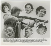 4w1185 ENFORCER 8.25x9 still 1976 Clint Eastwood as Dirty Harry + montage of cast portraits!