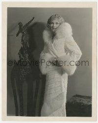 4w1188 ESTHER RALSTON 8x10 still 1925 modeling coat of ermine & white fox, The Goose Hangs High!