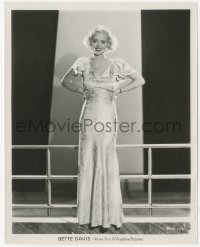 4w1189 EX-LADY 8x10 still 1933 full-length portrait of beautiful Bette Davis with hands on hips!