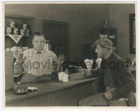 4w1195 FAST FREIGHT 8x10 key book still 1922 best image of Fatty Arbuckle held up at lunch counter!