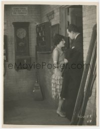 4w1202 FINE MANNERS 8x10 key book still 1926 Gloria Swanson & Eugene O'Brien walking out door!