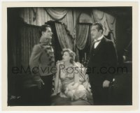4w1207 FLESH & THE DEVIL 8.25x10 still 196 pretty Greta Garbo staring at uniformed John Gilbert!