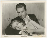 4w1274 HANDS ACROSS THE TABLE 8.25x10 still 1935 romantic c/u of Fred MacMurray & Carole Lombard!