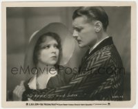 4w1285 HER WEDDING NIGHT 8x10.25 still 1930 Ralph Forbes tells beautiful Clara Bow she must listen!