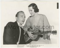 4w1286 HERE IS MY HEART 8.25x10 still 1934 Kitty Carlisle playing guitar as Bing Crosby sings!