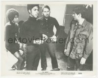 4w1287 HI MOM! 8.25x10.25 still 1970 c/u of young Robert De Niro & others, Brian De Palma directed!